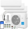 36,000 BTU, 23 SEER2, 9k+9k+24k BTU, Tri 3 Zone Mini Split Air Conditioner, Wifi-Enabled Ductless Energy Star, Installation