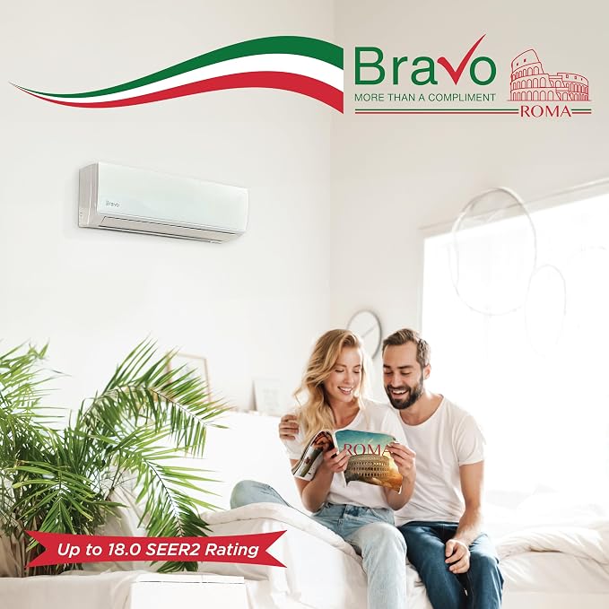 36,000 BTU 230V Ductless Mini Split Air Conditioner & Heat Pump – 17 SEER2 Inverter AC System – Pre-Charged – 13FT