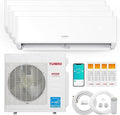 36,000 BTU 4 Zones Mini Split AC/Heating System, 22.5 SEER2, R454B, Ductless Multi Zones Inverter Mini Split Air Conditioner