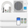 36,000 BTU Dual 2 Zone Mini Split Air Conditioner, Wifi-Enabled 23 SEER2 24000 BTU+ 24000 BTU, Ductless Wall Mounted