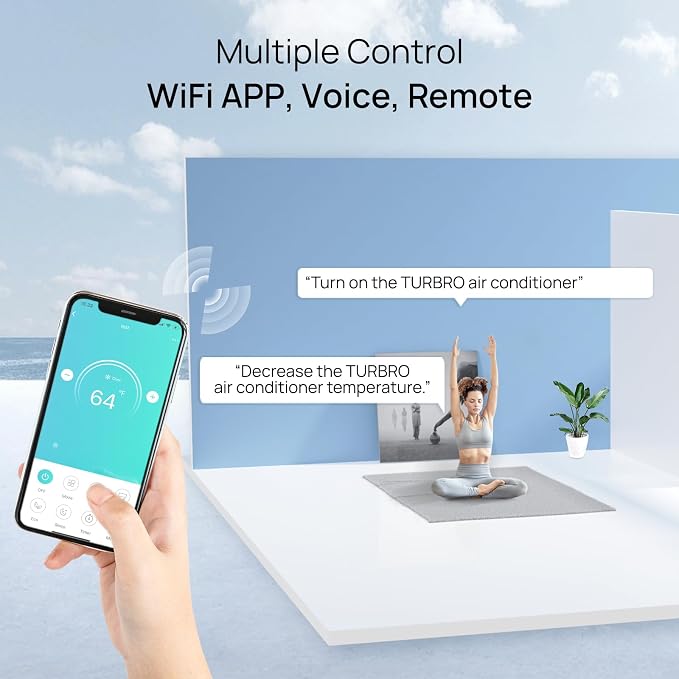 36,000 BTU Dual Zone Mini Split AC/Heating System, 22.5 SEER2, R454B, Ductless Multi Zones Inverter Mini Split Air