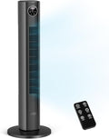36" Tower Fan for Bedroom,23ft/s Velocity 90°Oscillating Floor Fan with Remote Control, 4 Modes, 3Speeds, product image