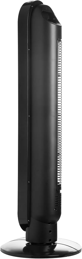 360 Oscillation, Micro-Blade Noise Reduction Technology Tower Fan, Black, Model:OZF5, alternate product view 9