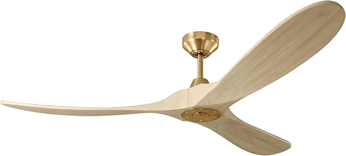 3MAVSM60BBSWWO Smart Maverick Ceiling Fan with Remote Control, Indoor or Outdoor, Compatible with Alexa & Google Voice