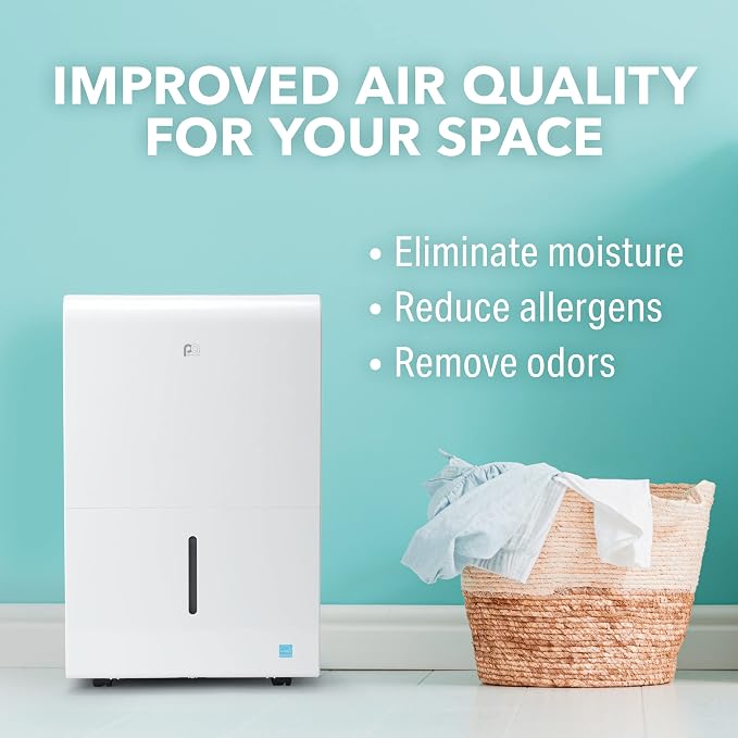 3PFD35-35-Pint Dehumidifier - Energy Star, Ultra-Quiet, Continuous Drain, 3,000 Sq. Ft., alternate product view 6