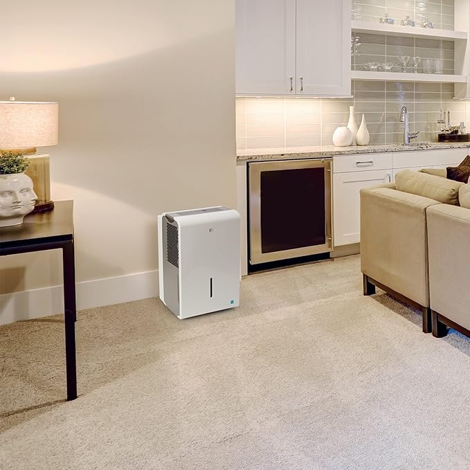 3PFD35-35-Pint Dehumidifier - Energy Star, Ultra-Quiet, Continuous Drain, 3,000 Sq. Ft., alternate product view 8