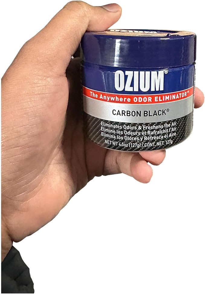 4.5 Oz. Odor Eliminating Gel for Homes, Cars, Offices and More (Original + Carbon Black + Outdoor Essence + That New Car