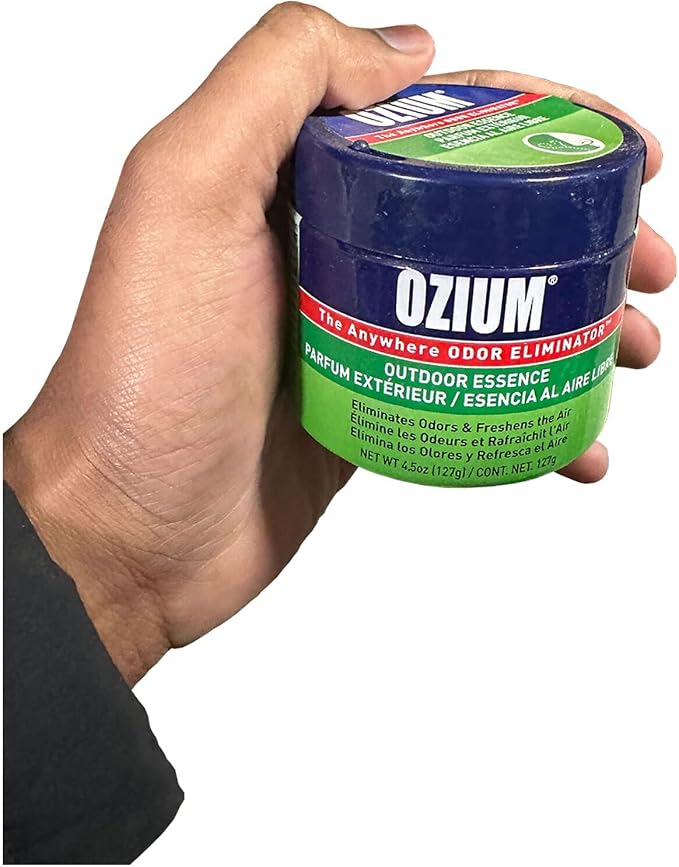 4.5 Oz. Odor Eliminating Gel for Homes, Cars, Offices and More (Original + Carbon Black + Outdoor Essence + That New Car