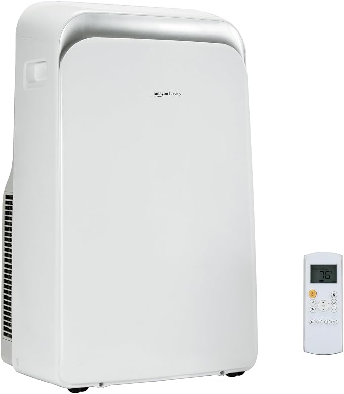 4-In-1 Portable Air Conditioner with Remote, Timer, Sleep Mode, Auto Swing, Cool/Heat/Dry/Fan-Only Functions, product image