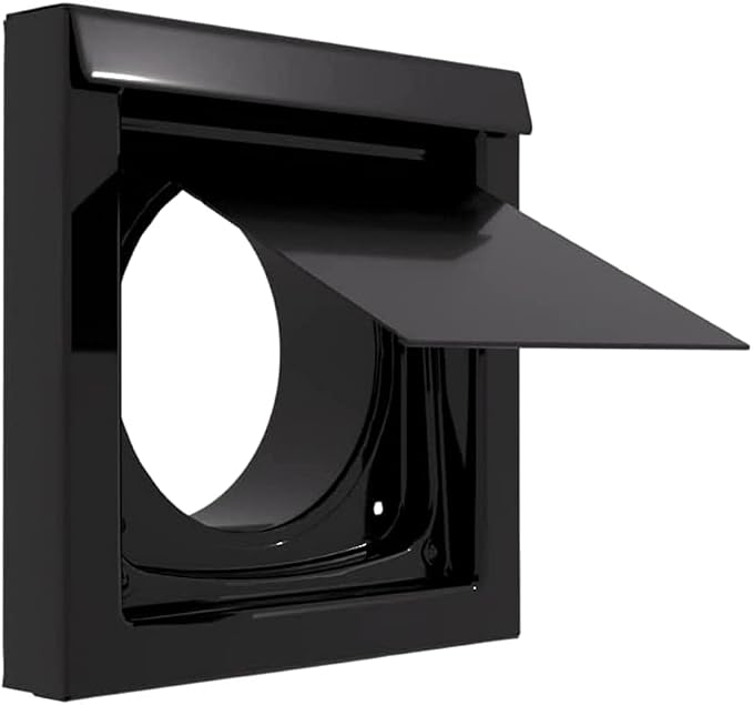 4 Inch Dryer Vent Guard | Dryer Vent Cover Outside | Exhaust Exterior Vent Cover | Bathroom and Dryer Vent Cover | Dryer Vent