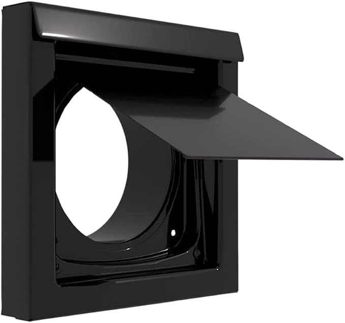 4 Inch Dryer Vent Guard | Dryer Vent Cover Outside | Exhaust Exterior Vent Cover | Bathroom and Dryer Vent Cover | Dryer Vent