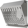 4" Inch Exhaust Vent Cover with Rubber Gasket - Stainless Steel - Robust Weatherproof Outdoor Air Exhaust Box