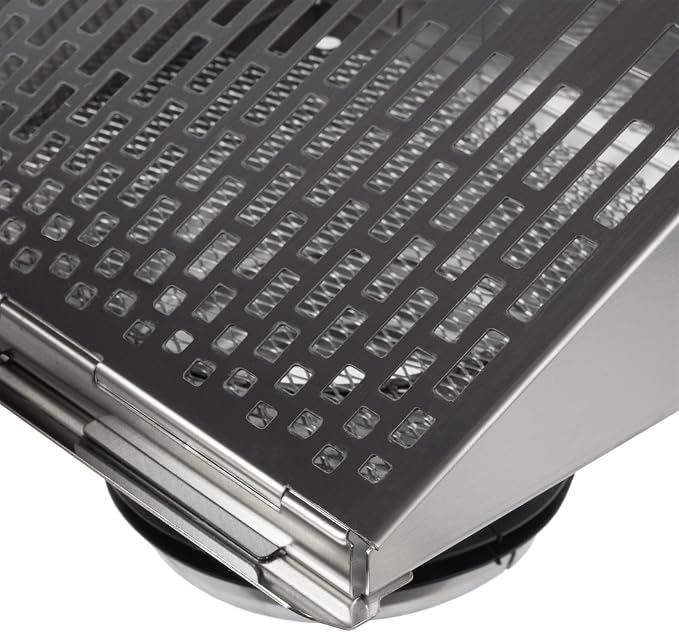 4" Inch Exhaust Vent Cover with Rubber Gasket - Stainless Steel - Robust Weatherproof Outdoor Air Exhaust Box, alternate view