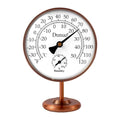 4-inch Outdoor Thermometer Hygrometer, Indoor Humidity Meter, Temperature Monitor Gauge for Home, Room, Office, Patio, House