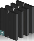 4 Pack 115115 HEPA Smoke Remover Replacement Filter A for PlasmaWave Air Purifier C535 5300 5300-2 6300 6300-2 P300