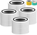 4 Pack 14 Replacement Filter Compatible with Puro 240 Air Purifier, 3-in-1 Main Filter True HEPA 14 Replacement with