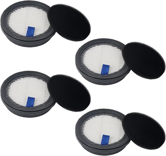 4 Pack HEPA Filters and 4 Pack Sponge Filters Replacement for Afoddon A200Pro/A200, product image