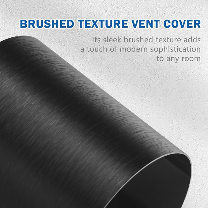 4 Pack High Strength Magnetic Vent Covers 5.5" x 12" Metallic Stronger Magnet Air Vent Cover Universal Vent Covers for Home