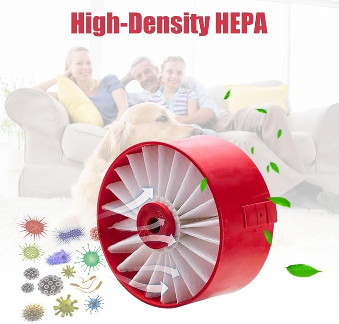4 Pack N858184 Hepa Filters Compatible with Craftsman V20 Cordless Stick Vacuum CMCVS001D1, for Black & Decker BSVF1 BSV2020