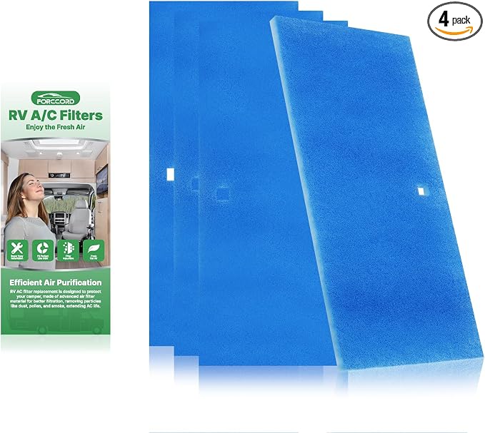 4-PACK Conditioner Filter Replacement Filters For MERV 6 AC Air Filter 6" x 14" 4 pieces, product image