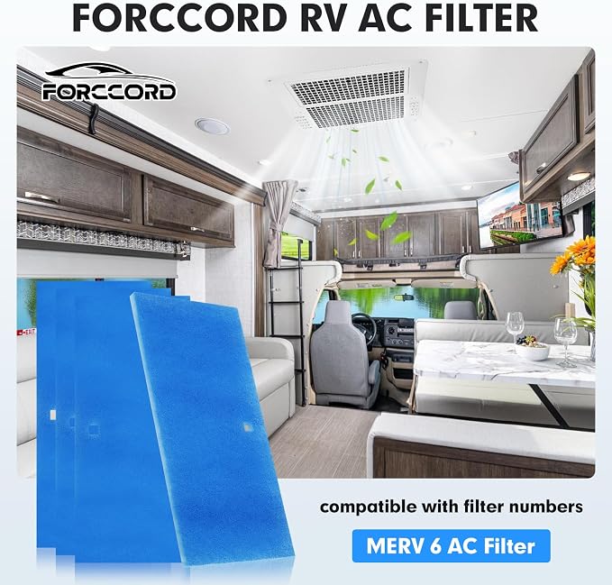 4-PACK Conditioner Filter Replacement Filters For MERV 6 AC Air Filter 6" x 14" 4 pieces, alternate product view 2