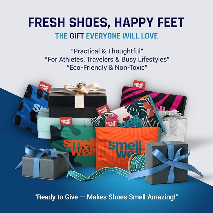 4-Pack Scented Shoe Deodorizer Inserts - Odor Eliminators - Activated Bamboo Charcoal + Minerals, alternate product view 5