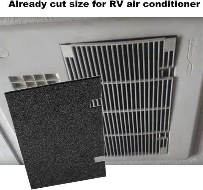 4 Packs Rv A/c Conditioner Replacement Air Filter 14 x 7.5 Inch Compatible with Duo Therm-compatible Rv A/c Replacement