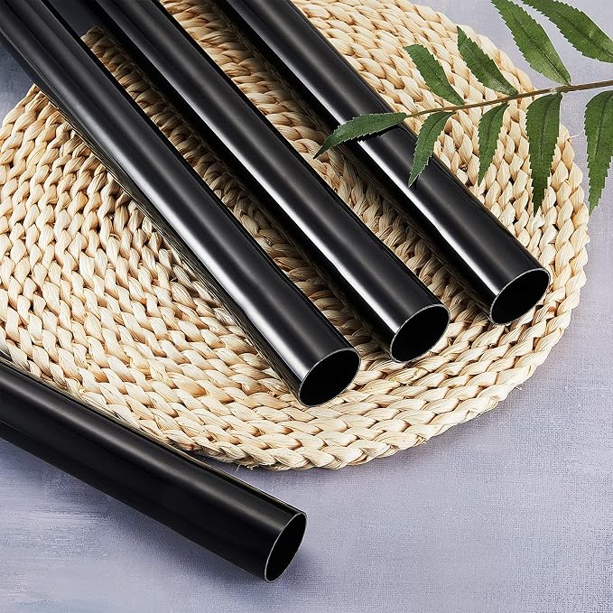4 Pcs 1.25 Inch Vacuum Extension Wand 32mm Black Vacuum Attachments Wand Cleaner Replacement Extension Tubes Accessories and
