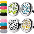 4 PCS Car Vent Clip Diffuser Clip, 30mm Aromatherapy Essential Oil Diffuser Car Clip with 40 Felt Pads, Gift for Women/Men