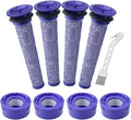 4 Pre-Filters and 4 Post-Filters Replacement Compatible with V7, V8 Animal and Absolute Vacuum, Compare to