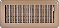 4 x 10 Inch (Duct Opening) Floor Register Vent Cover, One-Way Ventilation Register Diffuser, Solid Steel HVAC Air Vent Cover