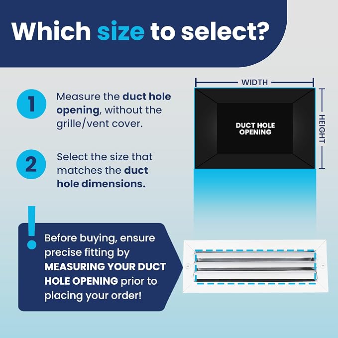 4" x 14" Duct Hole [5.6" x 15.6" Face] Aluminum 1-Way Vent Cover: Adjustable Curved Blade Air Supply Diffuser, alternate view