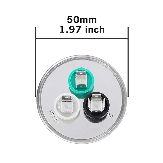 40/12.5 uF 40+12.5 MFD 370VAC or 440VAC Dual Run Start Round A/C Capacitor CBB65 Air Conditioner Capacitors for, alternate