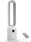 40-Inch Bladeless Tower Fan for Bedroom – Quiet Standing Fan with Remote Control, 9H Timer & Wide Area Oscillation
