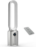 40-Inch Bladeless Tower Fan for Bedroom – Quiet Standing Fan with Remote Control, 9H Timer & Wide Area