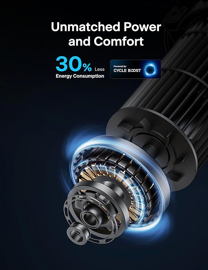 40-inch Bladeless Tower Fan for Bedroom, Standing Fan with Remote Control, 26ft/s, 90° Oscillation, 3 Speed Settings, 27 dB