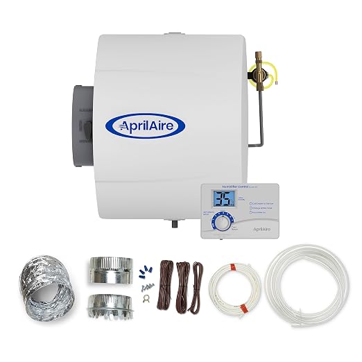 400 17-gal. Whole-House Evaporative Humidifier with Automatic Digital Control for up to 5,000 sq. ft., product image