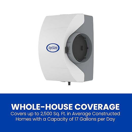 400 17-gal. Whole-House Evaporative Humidifier with Automatic Digital Control for up to 5,000 sq. ft., alternate product view