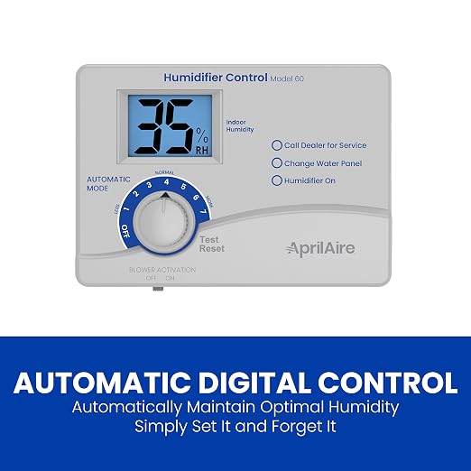 400 17-gal. Whole-House Evaporative Humidifier with Automatic Digital Control for up to 5,000 sq. ft., alternate product view