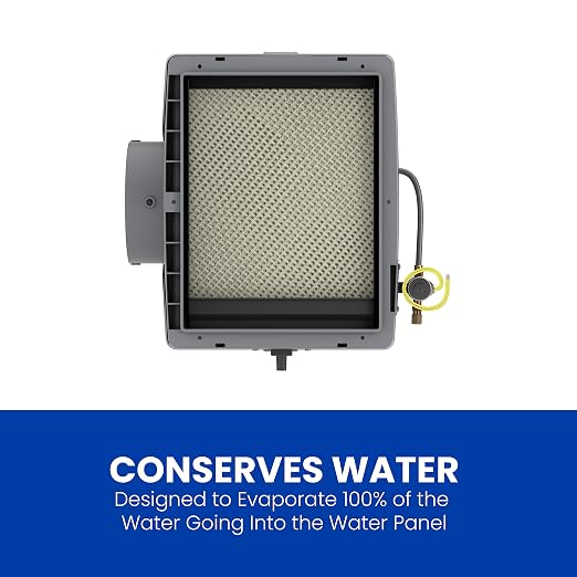 400 17-gal. Whole-House Evaporative Humidifier with Automatic Digital Control for up to 5,000 sq. ft., alternate product view