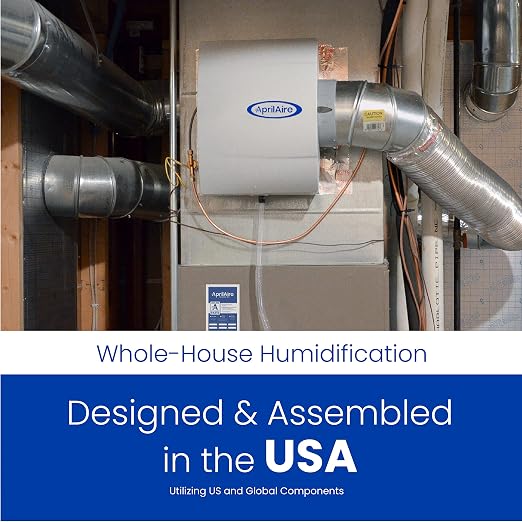 400 17-gal. Whole-House Evaporative Humidifier with Automatic Digital Control for up to 5,000 sq. ft., alternate product view