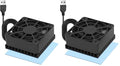 40mm Mini USB Radiator Desk Fan Silent and Efficient 4010 Fan with Included 5mm Aluminum Heat Sink and Thermal