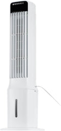 41 Inch Portable Air Conditioners, Cooling Fans that Blow Cold Air with 24H Timer, 4 Modes & 3 Speeds, Dual Water Tank, 4 Ice