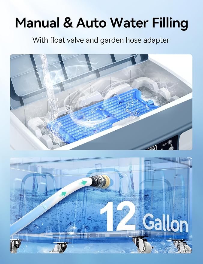 41" Swamp Cooler, 3100CFM Evaporative Air Cooler with 12 Gallon Water Tank, Portable Outdoor Air Conditioner with Remote