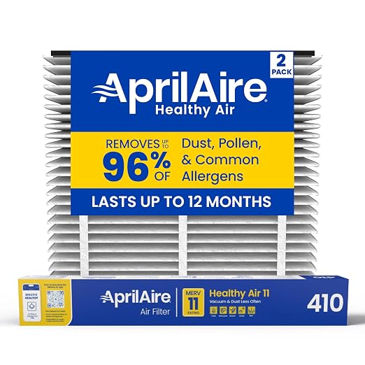 410 Replacement Filter for Whole House Air Purifiers - MERV 11, Clean Air & Dust, product image