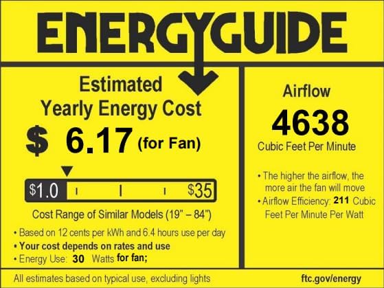 42-Inch Ceiling Fans with Lights: Outdoor Black Waterproof Ceiling Fan for Patios - Plug in Gazebo Fans with Remote Control