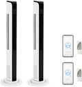 42" Tower Fan for Bedroom, Smart Floor Fan with APP & Remote Control, 3 Modes, 3 Speeds, Standing Fan with