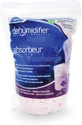 44284 Moisture Absorber Refill - Resealable Bag, Absorbs Up to 3X Its Weight in Water, Reduces Moisture and Humidity in