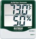 445703 Big Digit Indoor Humidity & Temperature Meter, Digital Hygrometer Thermometer with Min/Max & Alarm for Home, Office