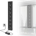 45.3-47.2 Inch Vertical Window Exhaust Fan for Sliding Windows – Securely Fit Top and Bottom Frame Tool-Free Setup with